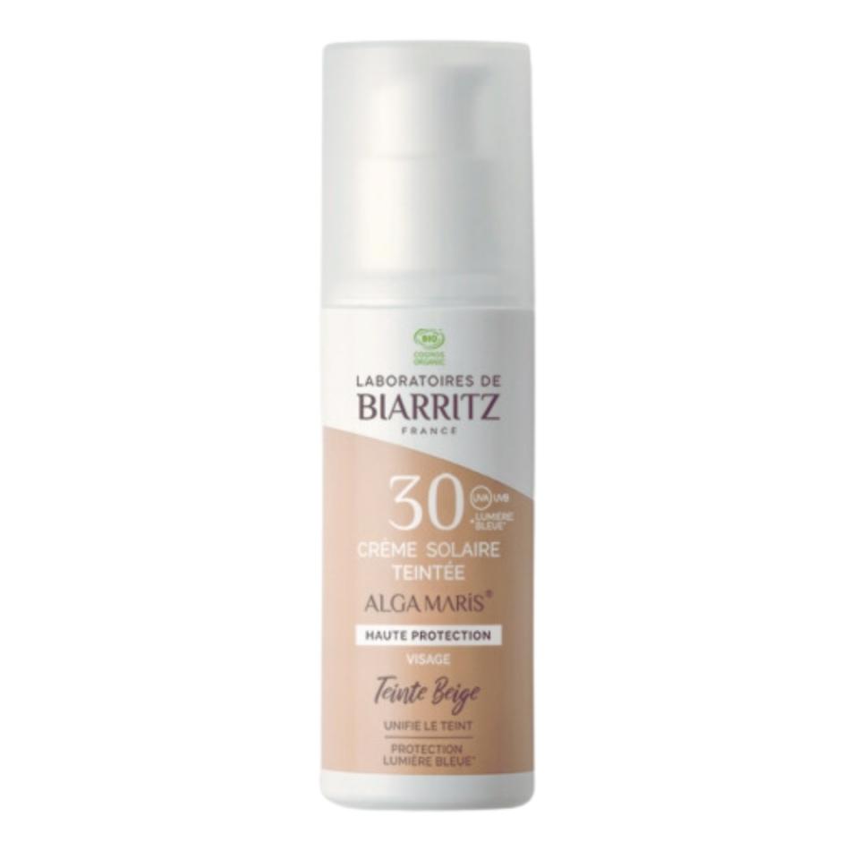 Crème solaire teintée FPS 30 - BIARRITZ