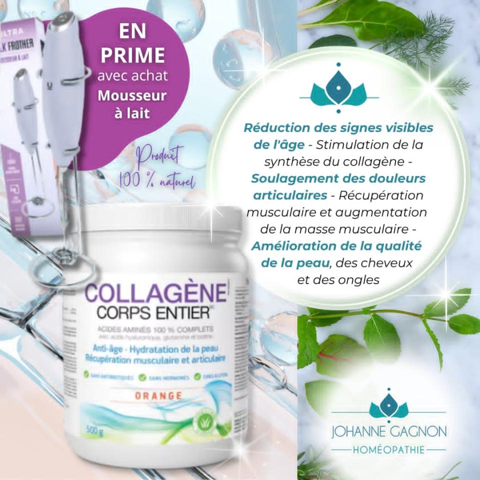 Collagène Corps entier, orange