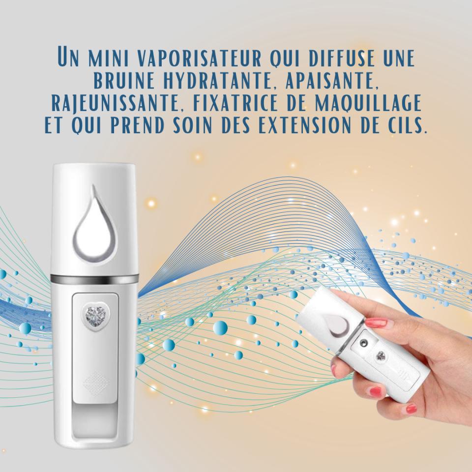 Mini vaporisateur facial