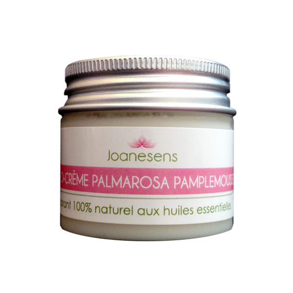 Déo-crème palmarosa pamplemousse